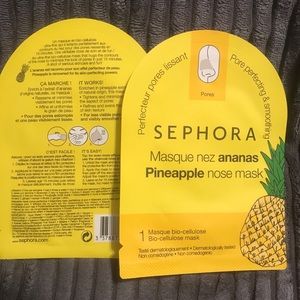 2 SEPHORA COLLECTION Pineapple Nose Mask